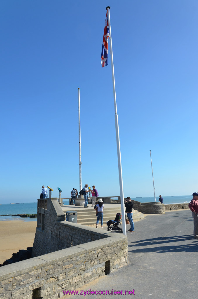 133: Carnival Legend British Isles Cruise, Le Havre, D Day Landing Beaches, Arromanches, 