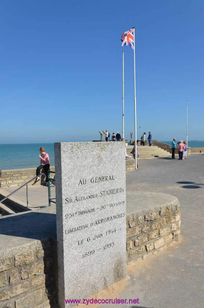 155: Carnival Legend British Isles Cruise, Le Havre, D Day Landing Beaches, Arromanches, 