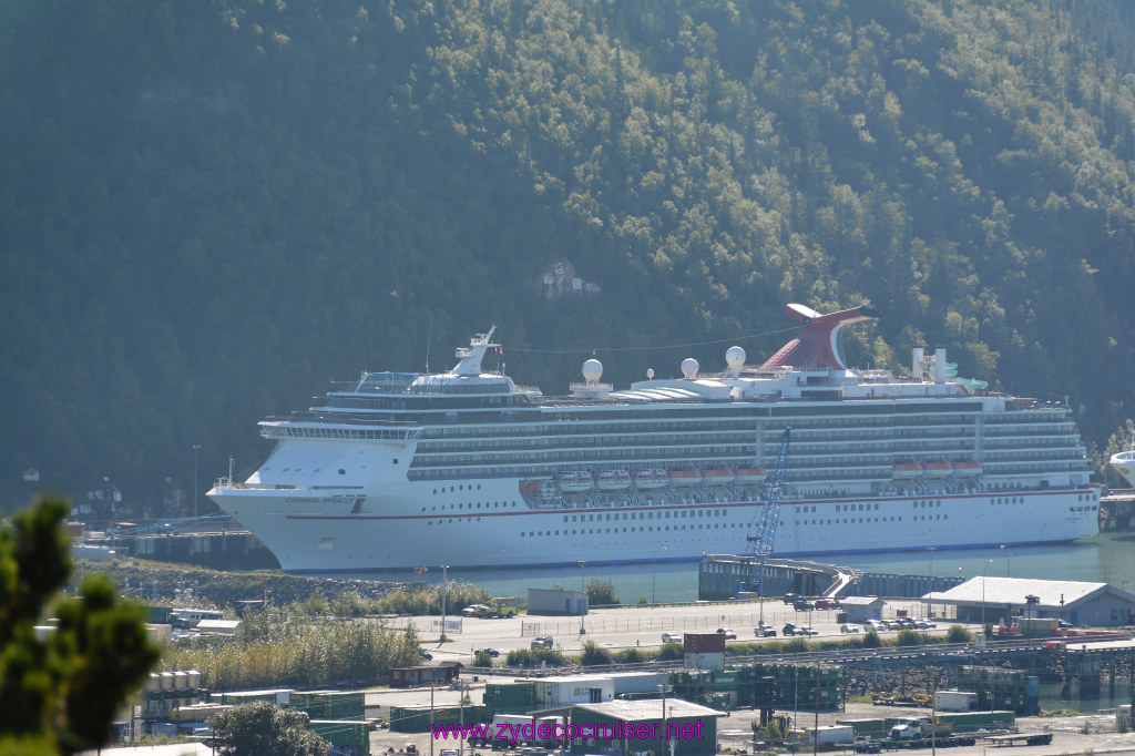 297: Carnival Miracle Alaska Cruise, Skagway, Klondike Summit, Suspension Bride, and Salmon Bake