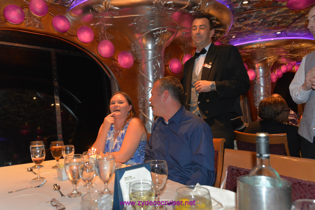 687: Carnival Miracle Alaska Cruise, Juneau, MDR Dinner, 