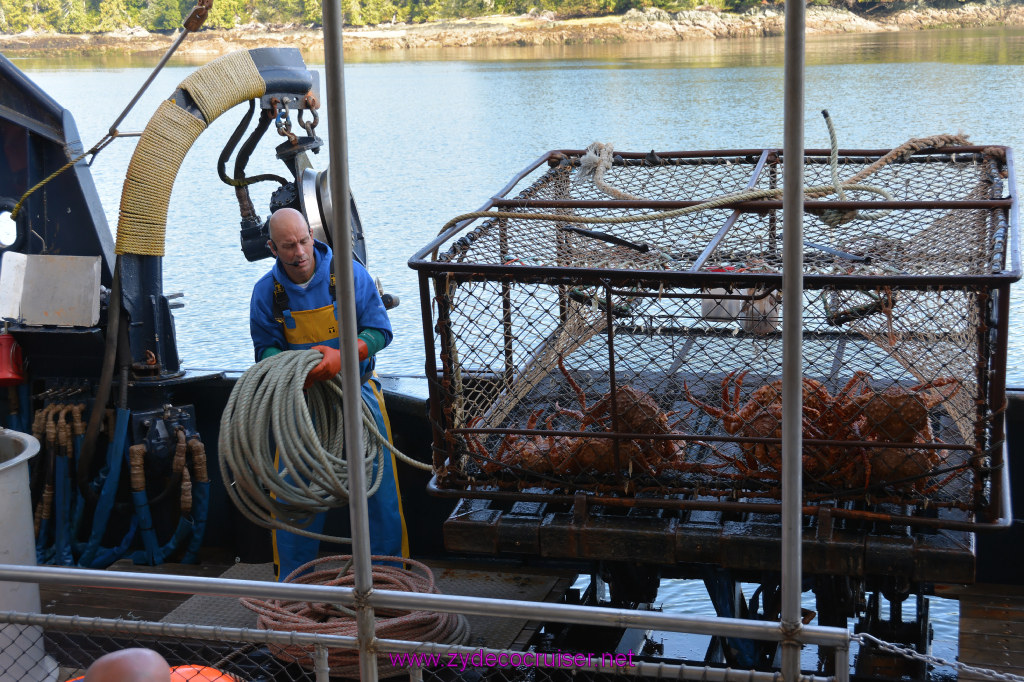 452: Carnival Miracle Alaska Cruise, Ketchikan, Bering Sea Crab Fisherman's Tour, 