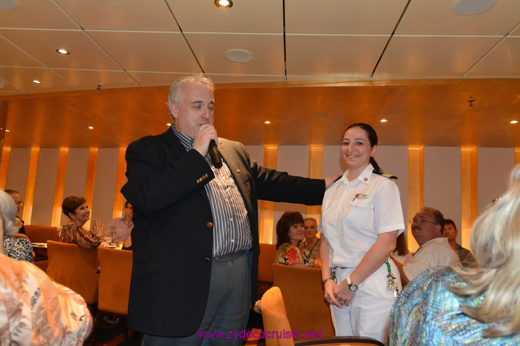 013: Carnival Sunshine, Captain's Diamond Event, Steakhouse Lunch, 