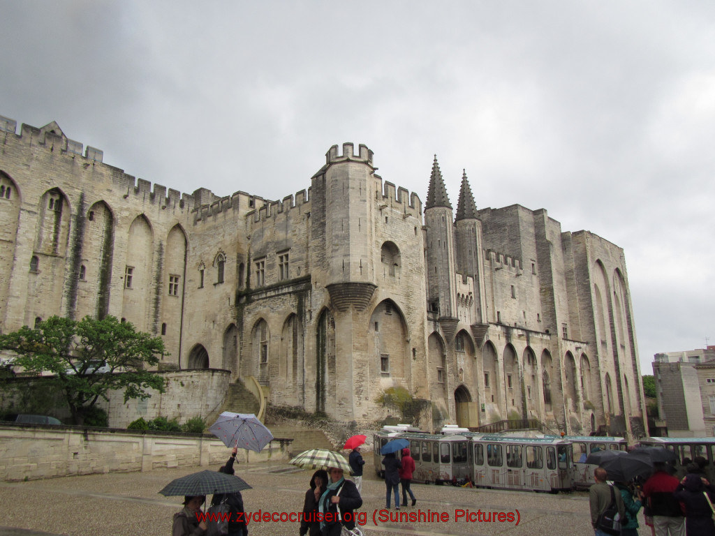 031: Carnival Sunshine Cruise, Marseilles, Châteauneuf Du Pape & Avignon Tour, Palace of the Popes, 