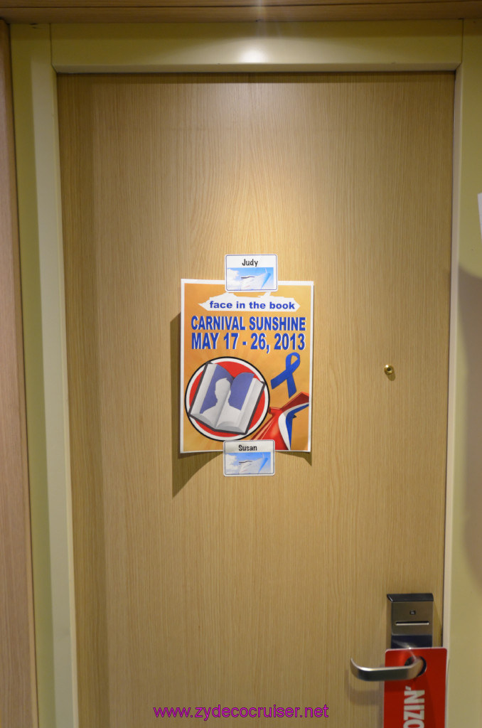 162: Carnival Sunshine Cruise, Marseilles, Judy and Susan's Door, 