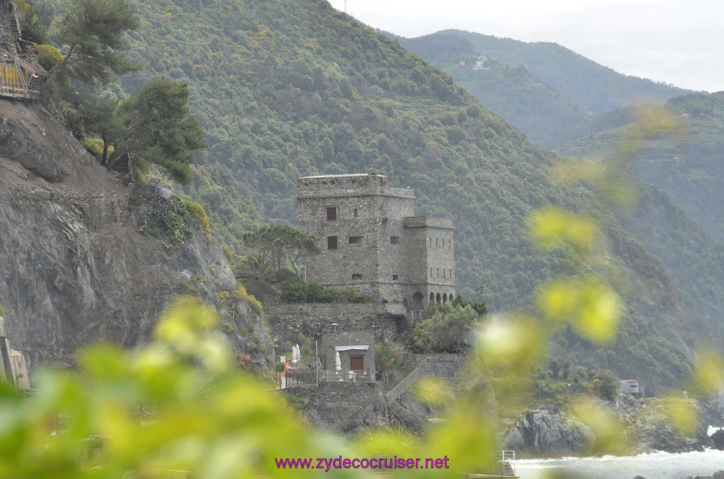 226: Carnival Sunshine Cruise, La Spezia, Cinque Terre Tour, Monterosso, Torre Aurora 