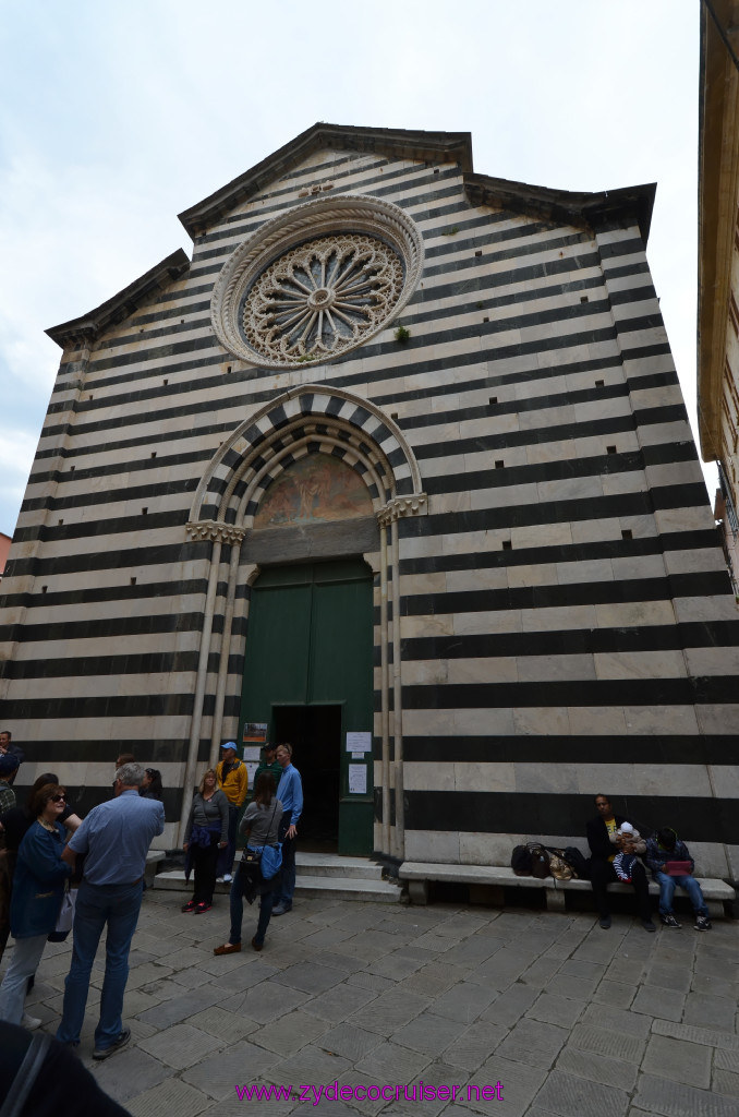 250: Carnival Sunshine Cruise, La Spezia, Cinque Terre Tour, Monterosso, Church of San Giovanni Battista 