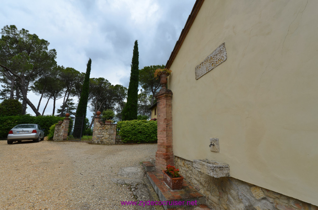 273: Carnival Sunshine Cruise, Livorno, Fattoria il Plano San Gimignano, Carlesi Zucconi Family Winery, 