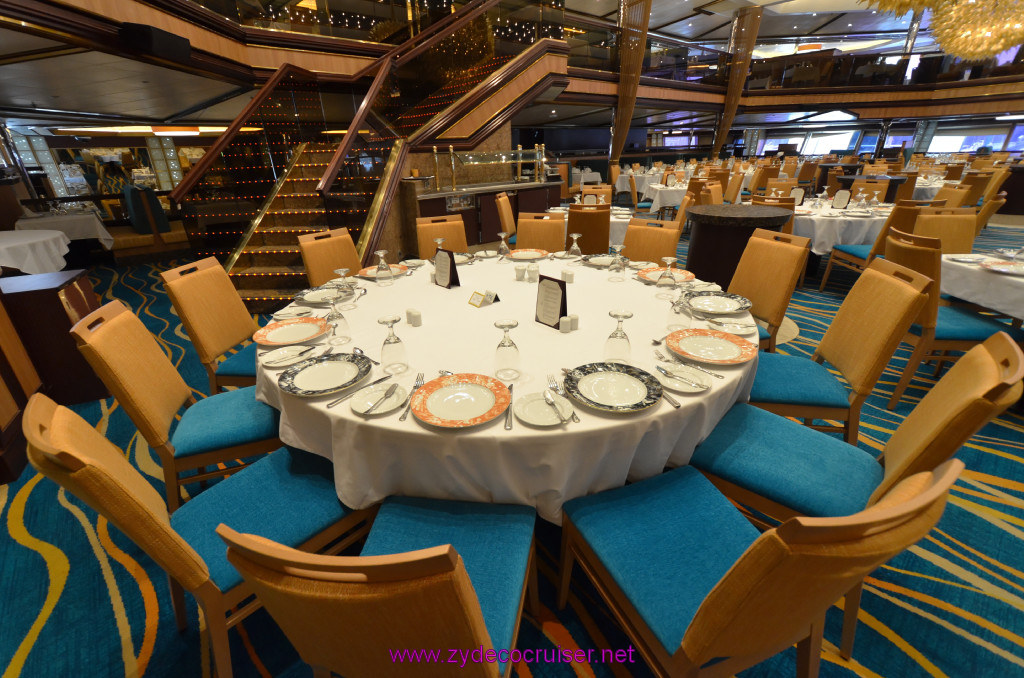 391: Carnival Sunshine Cruise, Naples, Sunrise Restaurant, 