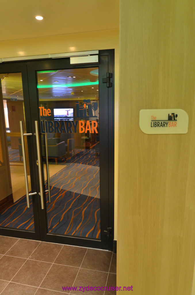 422: Carnival Sunshine Cruise, Naples, The Library Bar, 