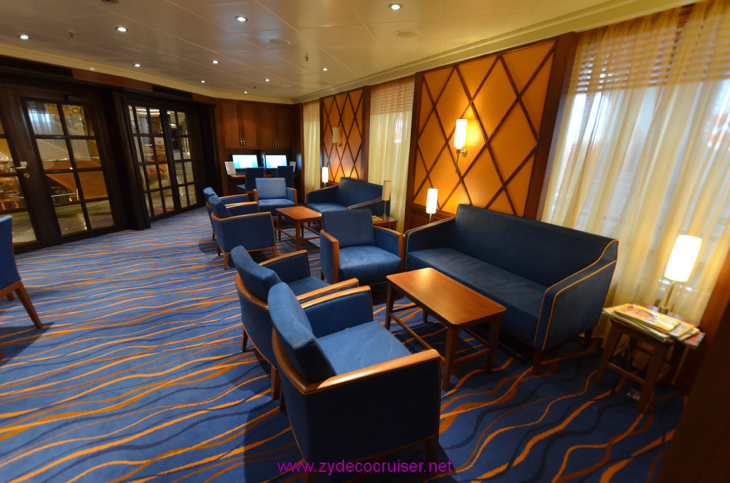 430: Carnival Sunshine Cruise, Naples, The Library Bar, 