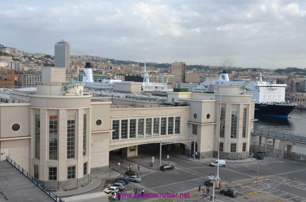 010: Carnival Sunshine Cruise, Naples, Arriving in Naples, Cruise Terminal, 