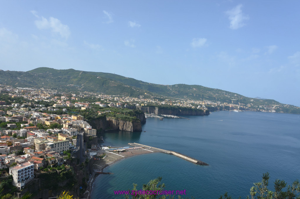 091: Carnival Sunshine Cruise, Naples, Leisurely Sorrento Tour, 