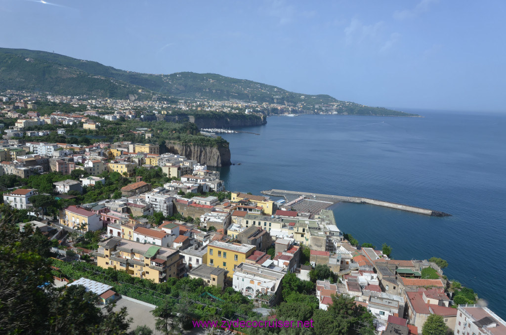 095: Carnival Sunshine Cruise, Naples, Leisurely Sorrento Tour, 