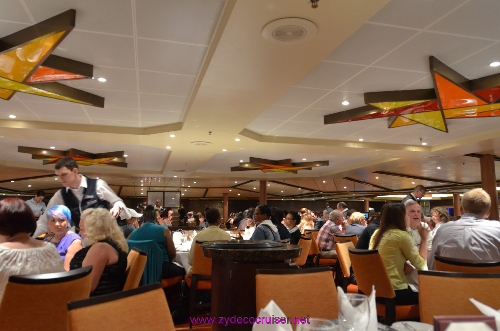 230: Carnival Sunshine Cruise, Messina, MDR Dinner, 