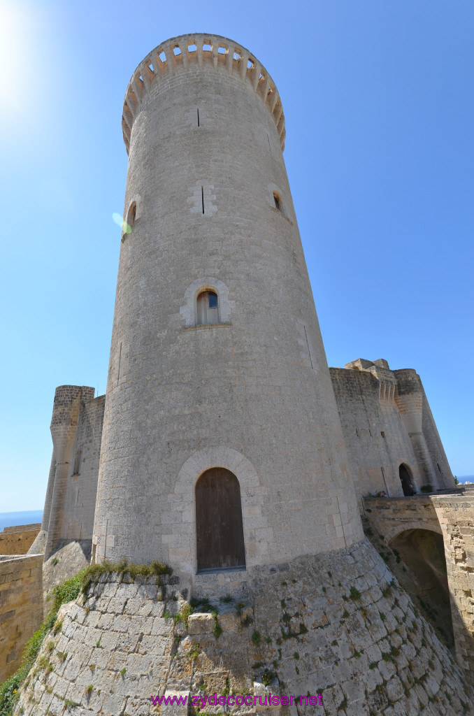 090: Carnival Sunshine Cruise, Mallorca, Bellver Castle, 