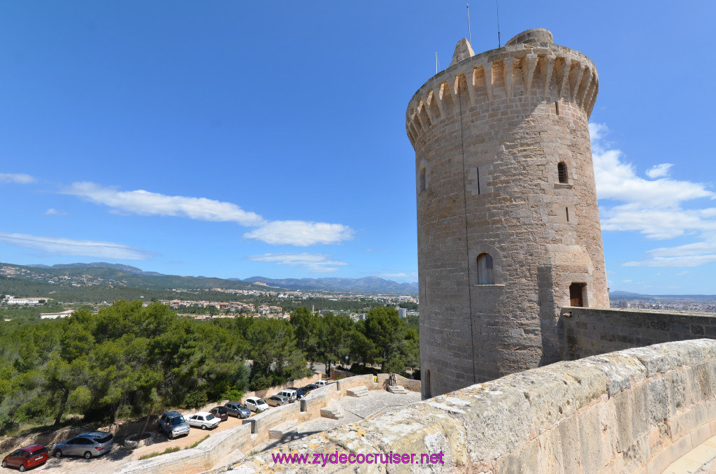 187: Carnival Sunshine Cruise, Mallorca, Bellver Castle, 