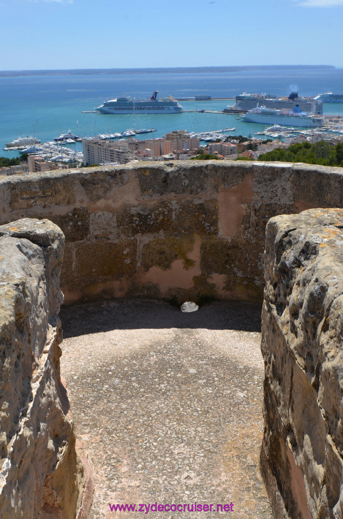 203: Carnival Sunshine Cruise, Mallorca, Bellver Castle, 