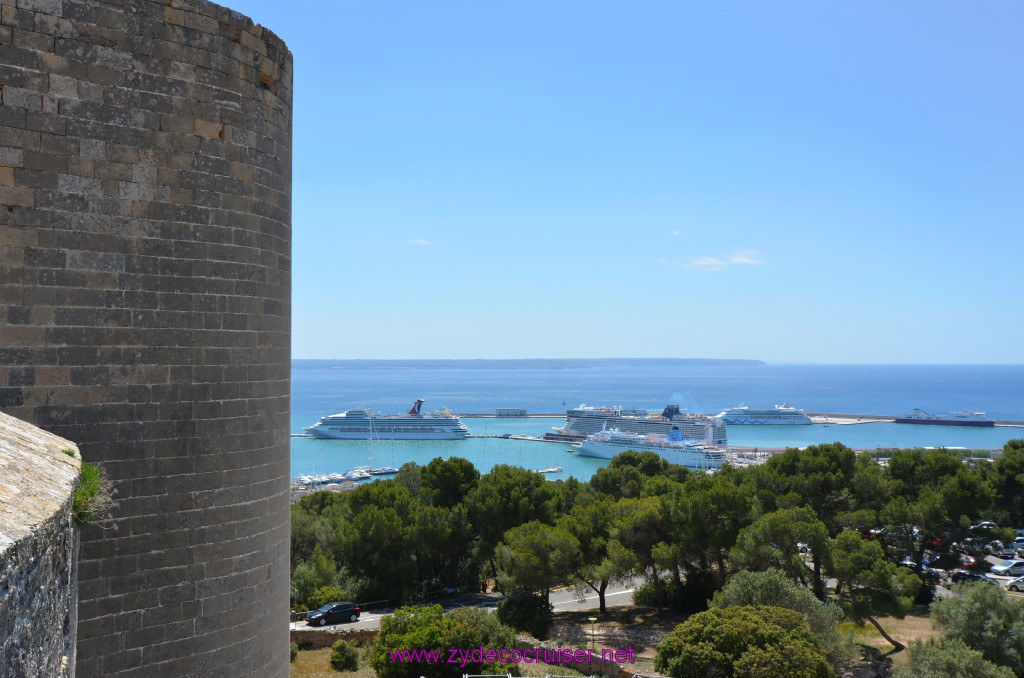 208: Carnival Sunshine Cruise, Mallorca, Bellver Castle, 