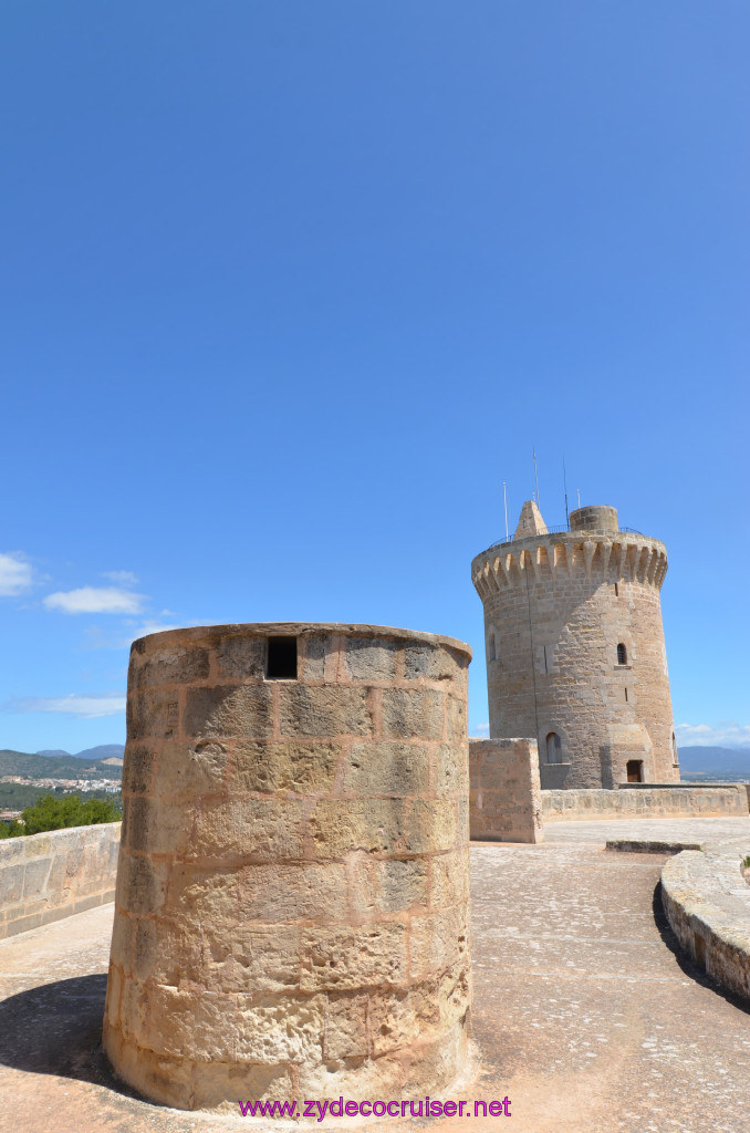 211: Carnival Sunshine Cruise, Mallorca, Bellver Castle, 