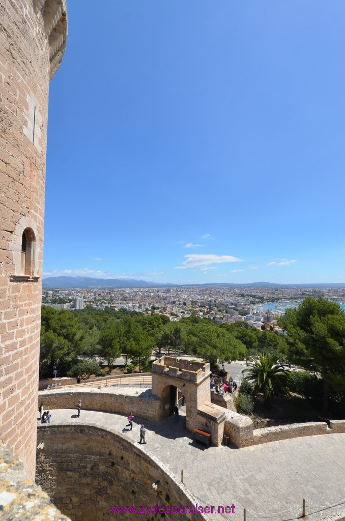 216: Carnival Sunshine Cruise, Mallorca, Bellver Castle, 