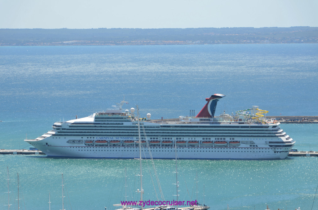 225: Carnival Sunshine Cruise, Mallorca, 