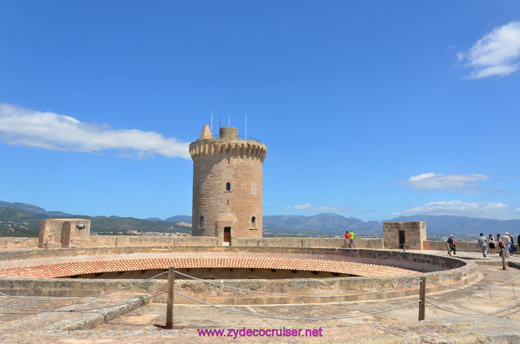 246: Carnival Sunshine Cruise, Mallorca, Bellver Castle, 