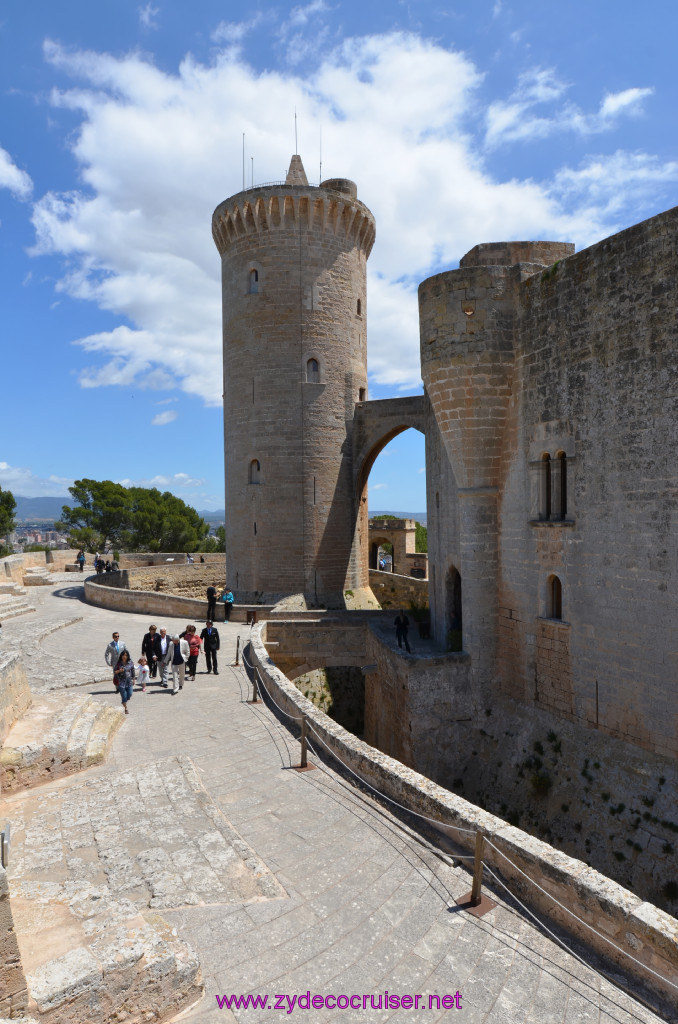 255: Carnival Sunshine Cruise, Mallorca, Bellver Castle, 