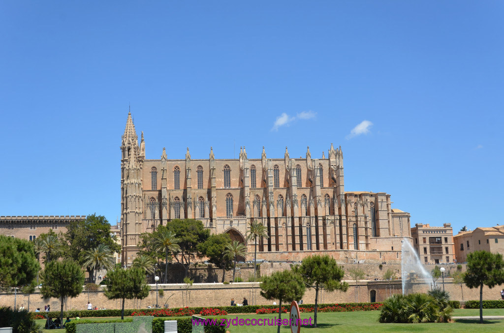 295: Carnival Sunshine Cruise, Mallorca,  The Cathedral of Santa Maria of Palma, 