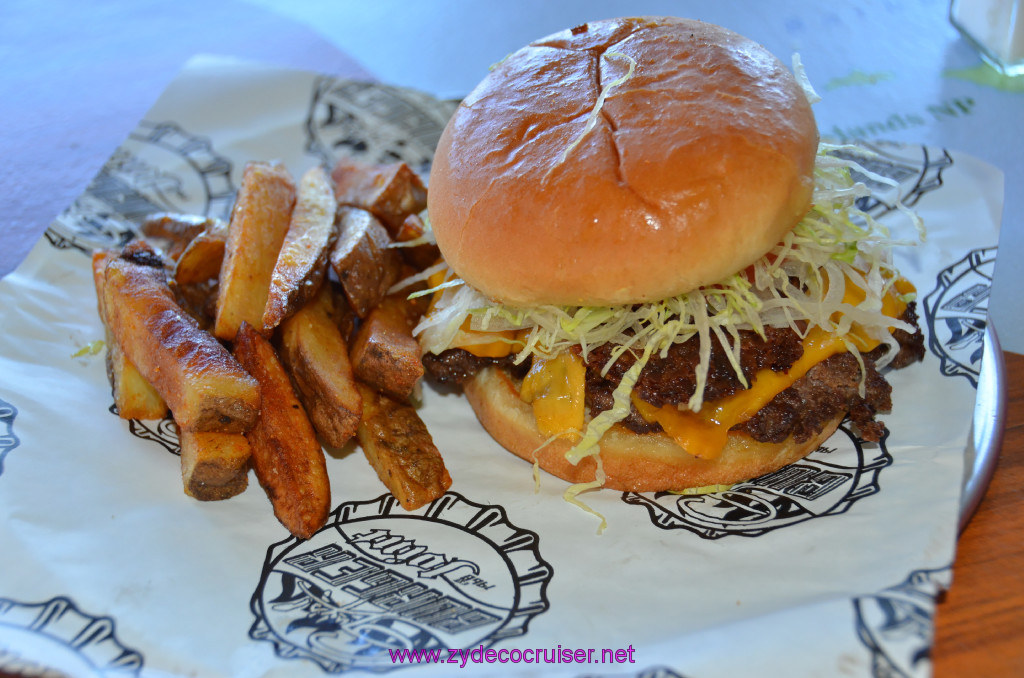 403: Carnival Sunshine Cruise, Mallorca, Guy's Burger Joint, Pig Patty, 