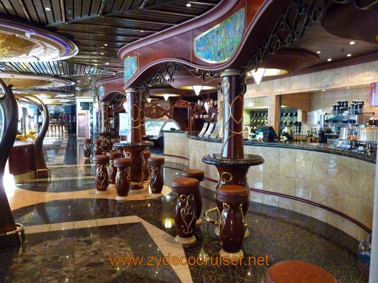 149: Carnival Triumph, Cozumel, Coffee Bar