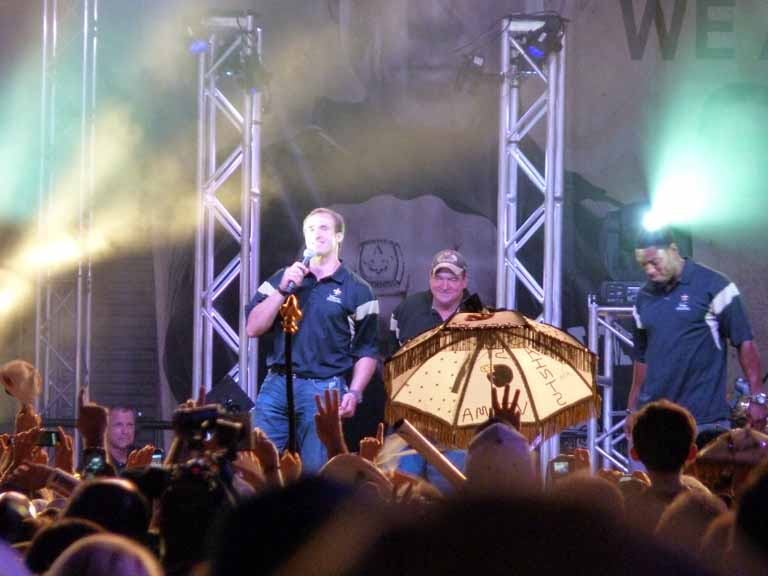 116: Carnival Triumph, Pre-Cruise, New Orleans - New Orleans Saints Believe Again Bash, Champions Square