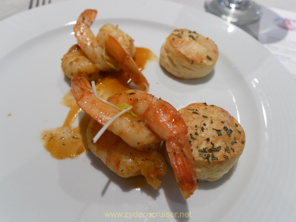 023: Carnival Venezia Transatlantic Cruise, Shrimp Emeril's Bistro 1396