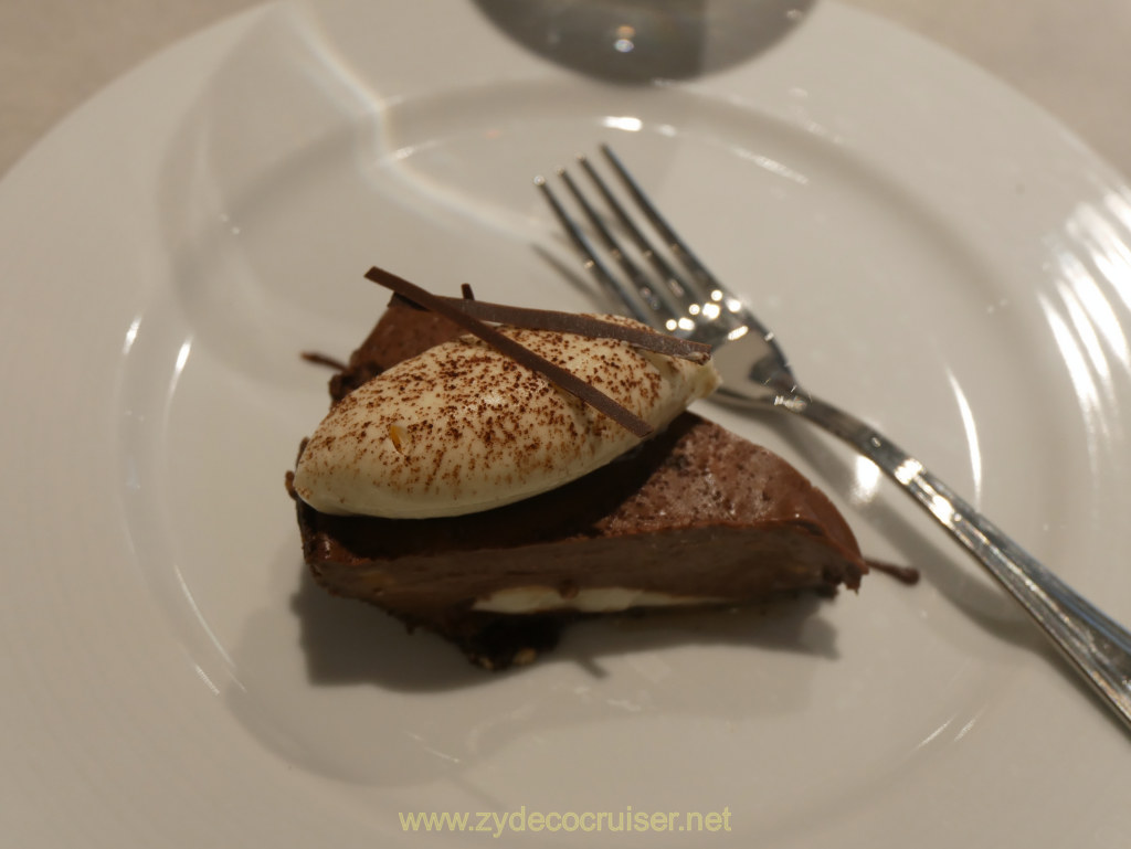 031: Carnival Venezia Transatlantic Cruise, Chocolate Hazelnut Icebox Pie