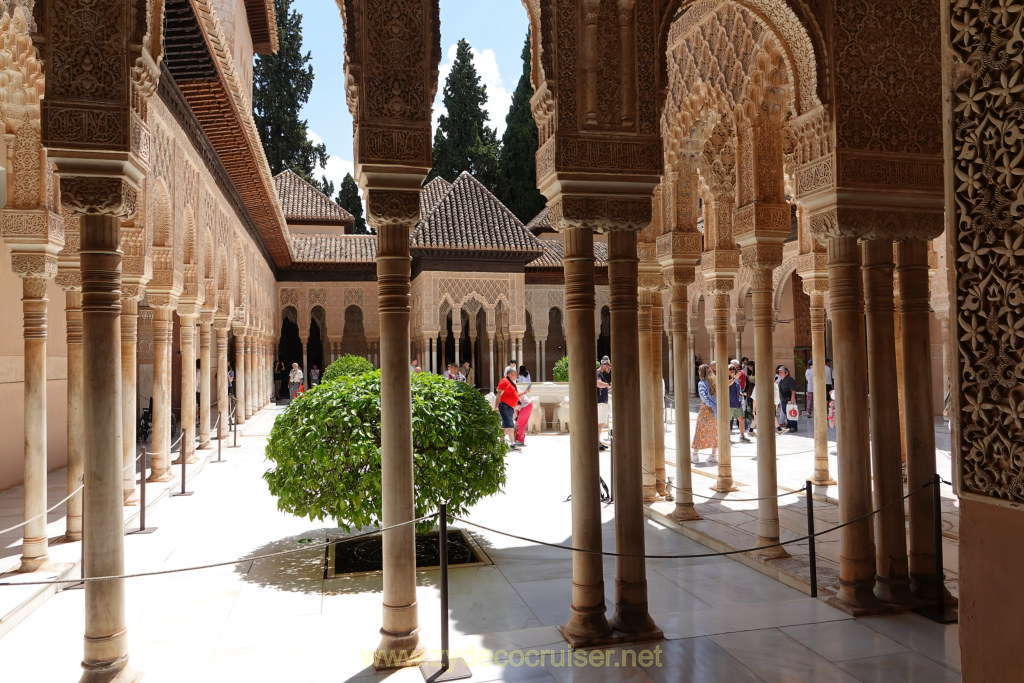 Carnival Venezia Transatlantic Cruise, Malaga, Granada, Alhambra