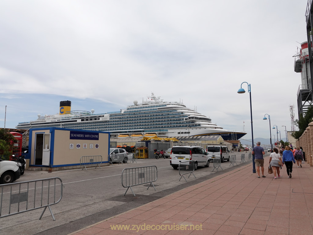 Carnival Venezia Transatlantic Cruise, Gibralter, 