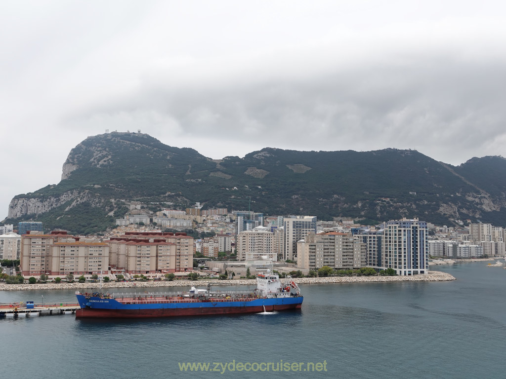 Carnival Venezia Transatlantic Cruise, Gibralter, 