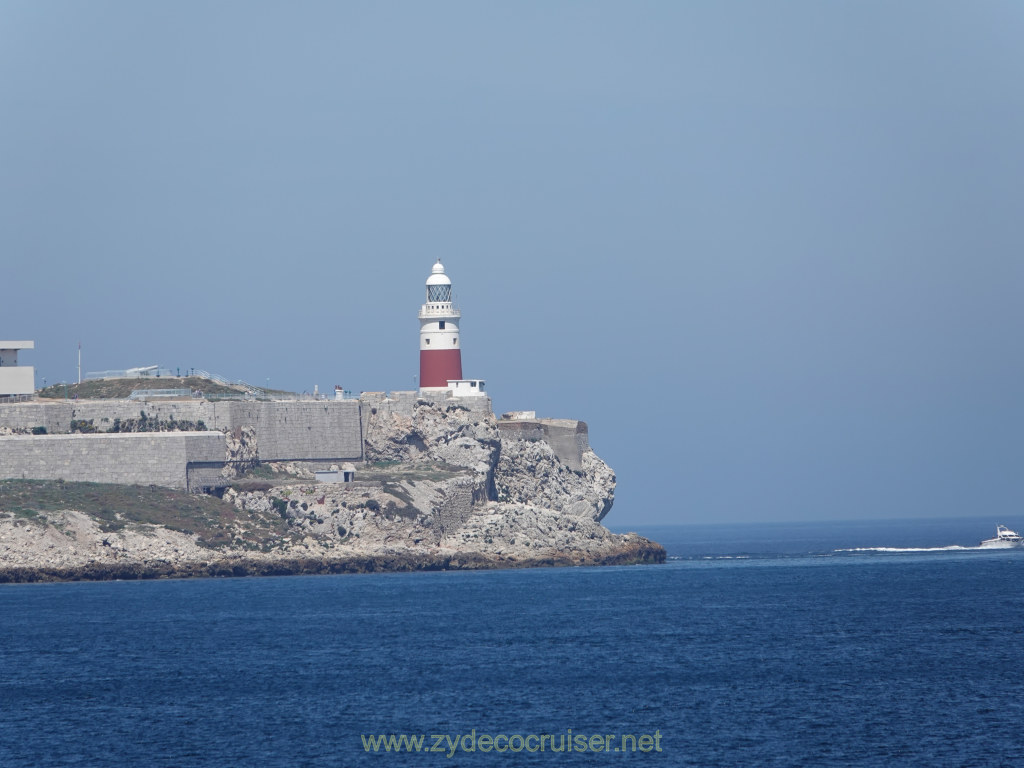 199: Carnival Venezia Transatlantic Cruise, Gibralter, Europa Point Lighthouse