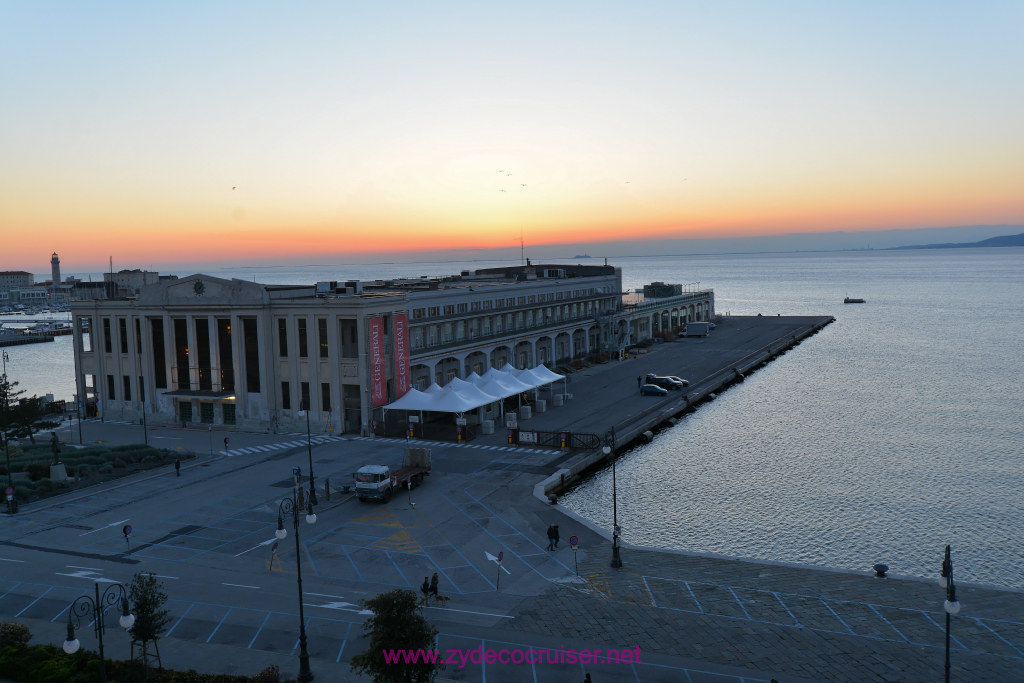 066: Carnival Vista, Pre-cruise, Trieste, Dusk