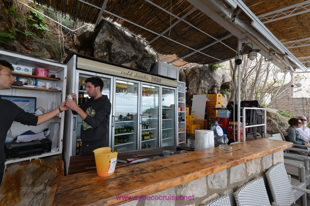 200: Carnival Vista Inaugural Voyage, Dubrovnik, Cafe Buza