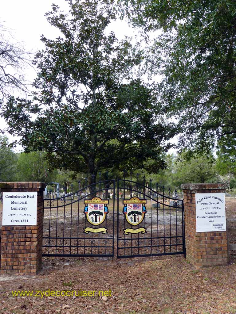 262: Christmas, 2009, Confederate Rest Memorial Cemetery, Point Clear Cemetery, Point Clear, Alabama