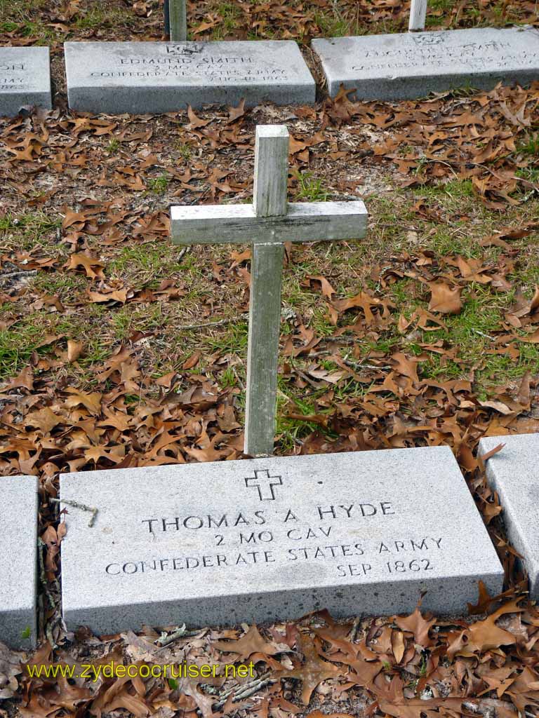 272: Christmas, 2009, Confederate Rest Memorial Cemetery, Point Clear Cemetery, Point Clear, Alabama