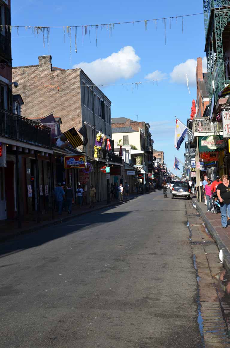 052: New Orleans, LA, November, 2010, French Quarter, Bourbon Street