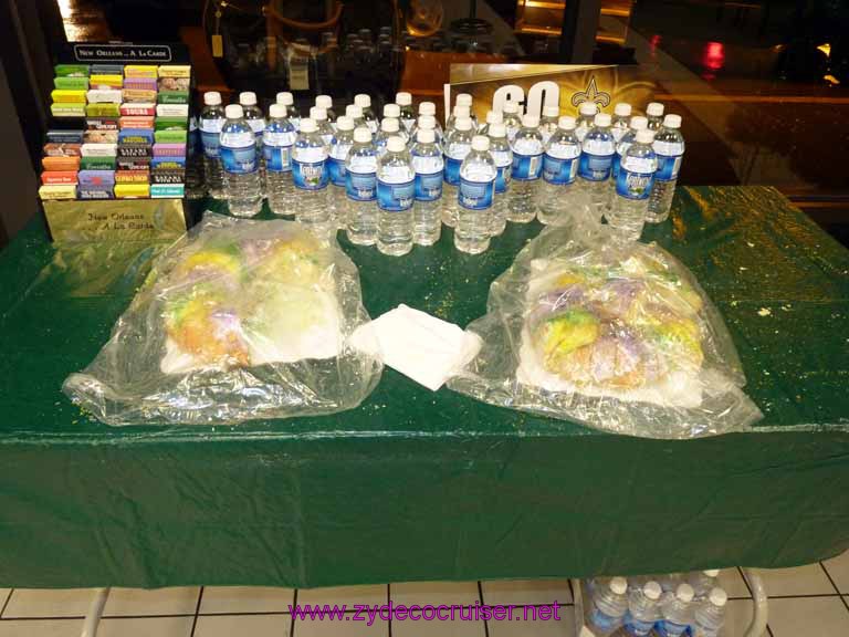 004: Free King Cake and Water at Alamo Car Rental - New Orleans, LA